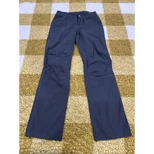 Kuhl Boys Gray Hiking Pants Size L 14-16 Articulated Knee Outdoor Cargo Trousers